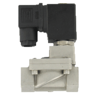 Dwyer Stainless Steel Solenoid Valve, 2-Way Guided NC, Series SBSV-S